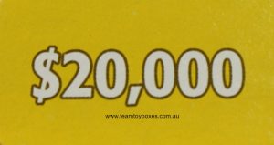 PARTS ONLY - The Game Of Life (2007) Board Game - (1) $20,000 LIFE Tile Only