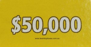 PARTS ONLY - The Game Of Life (2007) Board Game - (1) $50,000 LIFE Tile Only