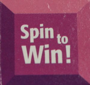 PARTS ONLY - The Game Of Life (2007) Board Game - (4) Spin To Win Pink Tokens Only