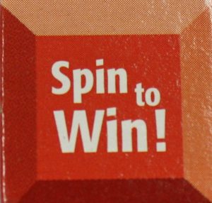 PARTS ONLY - The Game Of Life (2007) Board Game - (4) Spin To Win Orange Tokens Only