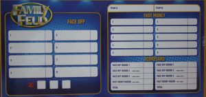 PARTS ONLY - Family Feud Board Game - (1) Scoreboard Only