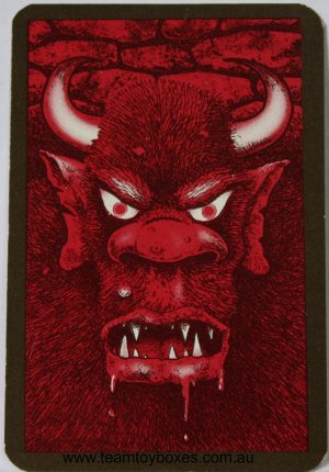 PARTS ONLY - Hero Quest Board Game - (1) Goblin Monster Card Only