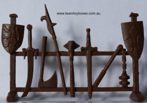 PARTS ONLY - Hero Quest Board Game - (1) Unpainted Weapons Rack Only