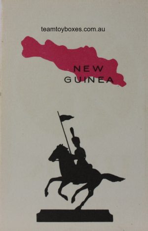 PARTS ONLY - Risk Strategy Board Game 1959 South African Version - (1) New Guinea Card Only