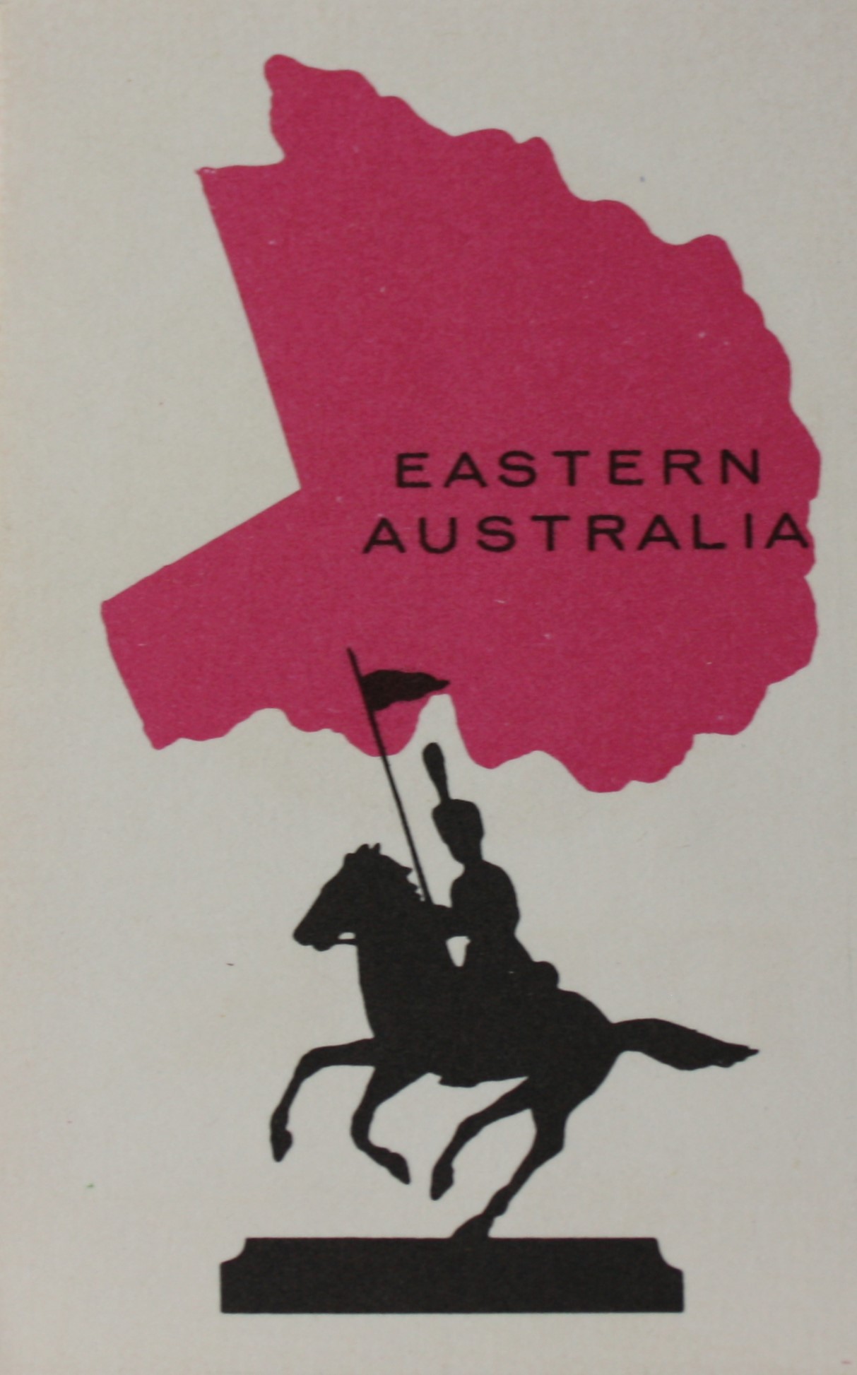 PARTS ONLY - Risk Strategy Board Game 1959 South African Version - (1) Eastern Australia Card Only