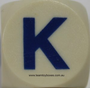 PARTS ONLY - Boggle Word Game - (1) Boggle Letter Cube A F P S K F Only