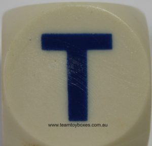 PARTS ONLY - Boggle Word Game - (1) Boggle Letter Cube L T Y E T R Only
