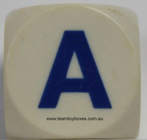 PARTS ONLY - Boggle Word Game - (1) Boggle Letter Cube B B A O O J Only