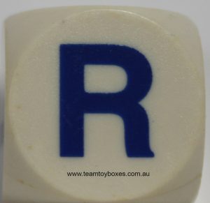 PARTS ONLY - Boggle Word Game - (1) Boggle Letter Cube L E Y T T R Only