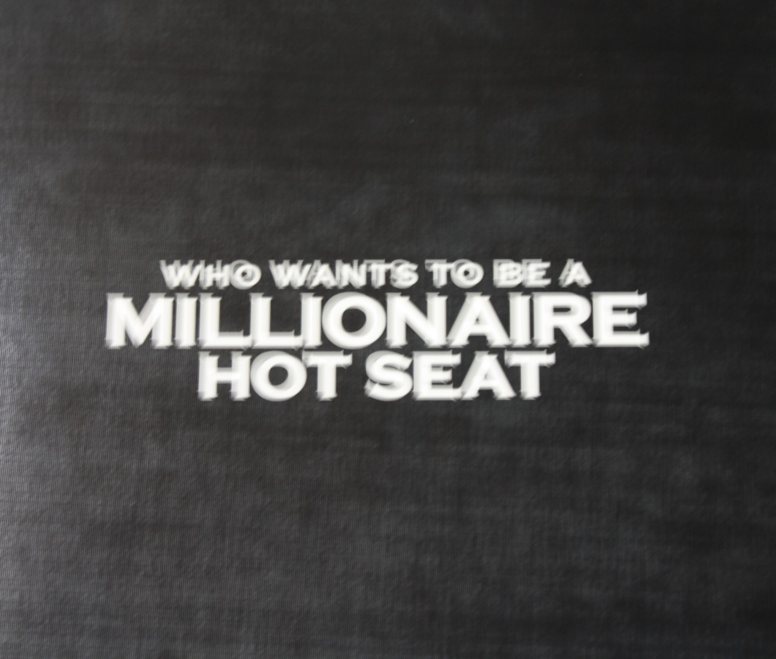 PARTS ONLY - Millionaire Hot Seat Board Game - (1) Game Board Only
