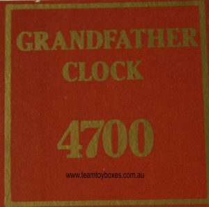 Parts Only - Golden Hammer Board Game - (1) Grandfather Clock $4,700 Sale Card Only