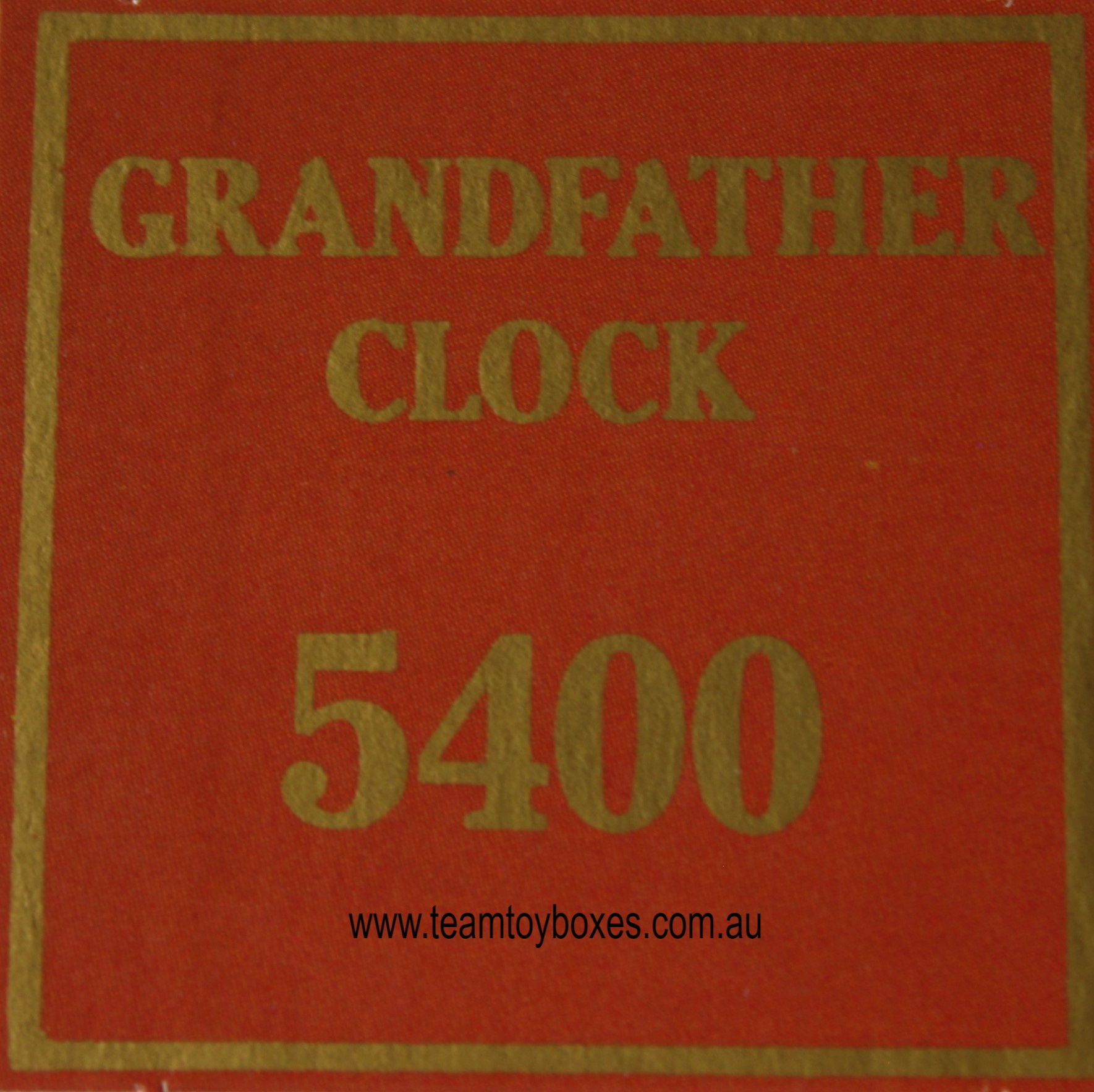 Parts Only - Golden Hammer Board Game - (1) Grandfather Clock $5,400 Sale Card Only