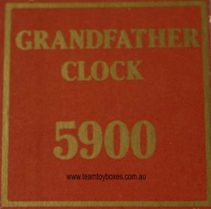 Parts Only - Golden Hammer Board Game - (1) Grandfather Clock $5,900 Sale Card Only