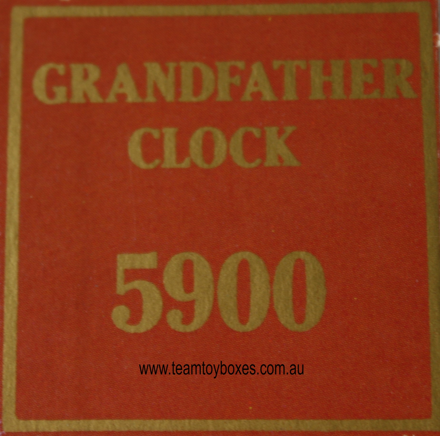 Parts Only - Golden Hammer Board Game - (1) Grandfather Clock $5,900 Sale Card Only