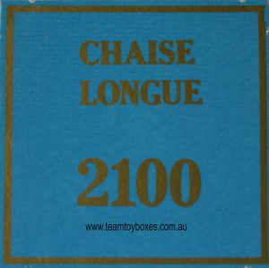 Parts Only - Golden Hammer Board Game - (1) Chaise Longue $2,100 Sale Card Only