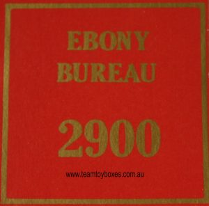 Parts Only - Golden Hammer Board Game - (1) Ebony Bureau $2,900 Sale Card Only