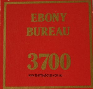 Parts Only - Golden Hammer Board Game - (1) Ebony Bureau $3,700 Sale Card Only