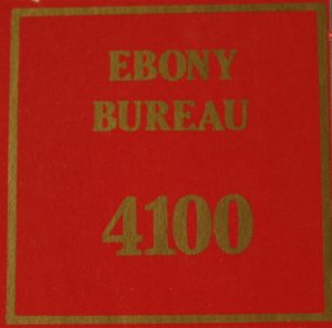 Parts Only - Golden Hammer Board Game - (1) Ebony Bureau $4,100 Sale Card Only