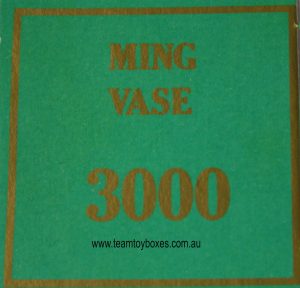 Parts Only - Golden Hammer Board Game - (1) Ming Vase $3,000 Sale Card Only