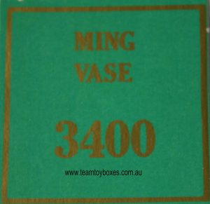 Parts Only - Golden Hammer Board Game - (1) Ming Vase $3,400 Sale Card Only