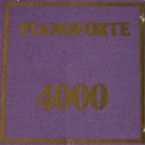 Parts Only - Golden Hammer Board Game - (1) Piano Forte $4,000 Sale Card Only