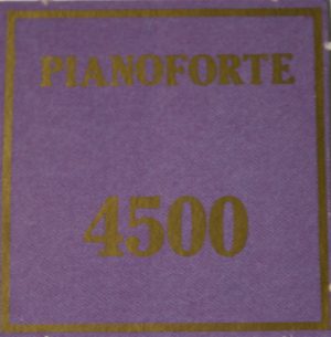 Parts Only - Golden Hammer Board Game - (1) Piano Forte $4,500 Sale Card Only