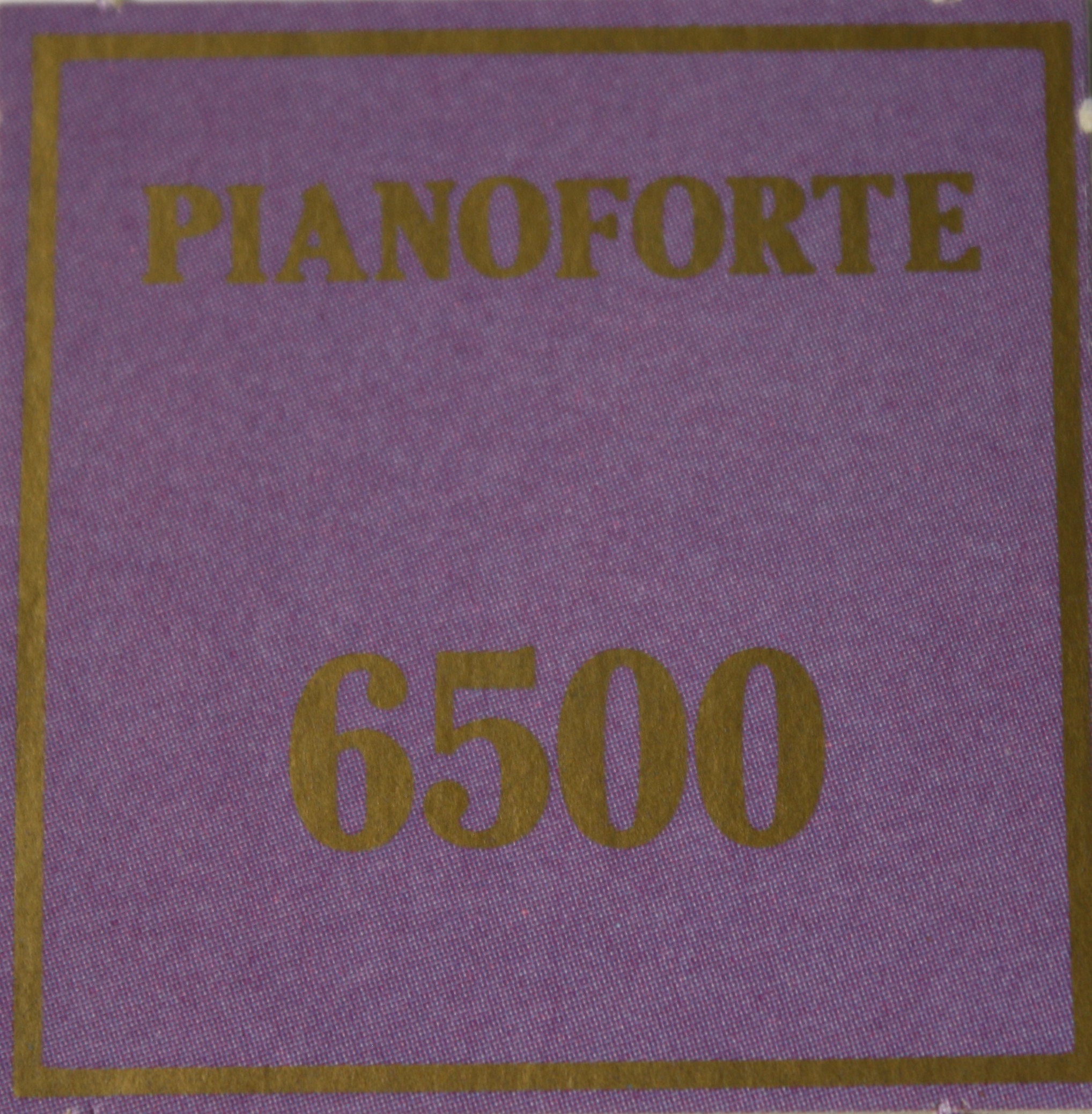Parts Only - Golden Hammer Board Game - (1) Piano Forte $6,500 Sale Card Only