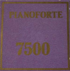 Parts Only - Golden Hammer Board Game - (1) Piano Forte $7,500 Sale Card Only