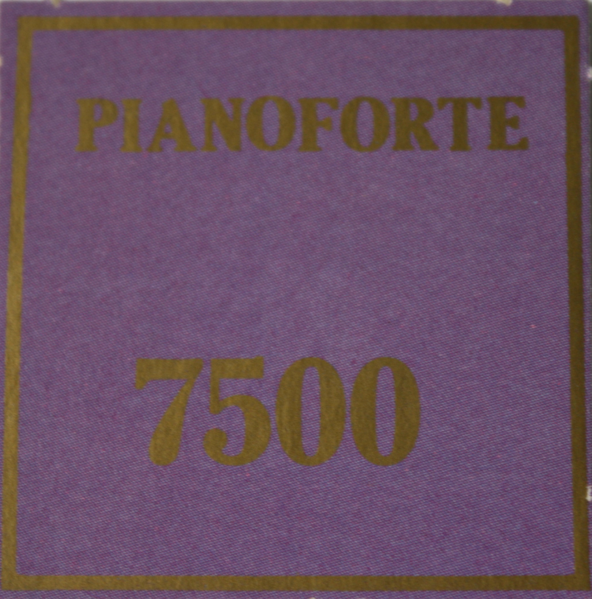 Parts Only - Golden Hammer Board Game - (1) Piano Forte $7,500 Sale Card Only