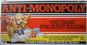 Anti - Monopoly Board Game