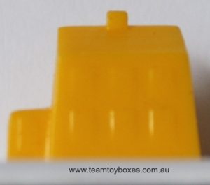 PARTS ONLY - Go For Broke Board Game - (1) Yellow Hotel Only