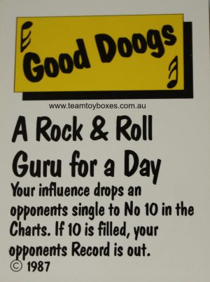 PARTS ONLY - Rockology Board Game - (1) Pop Luck Card Only