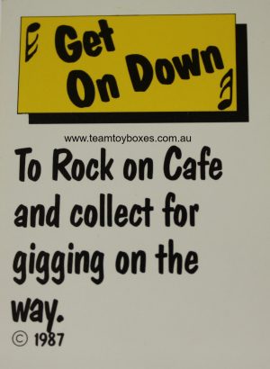 PARTS ONLY - Rockology Board Game - (1) Pop Luck Card Only