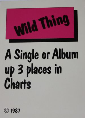 PARTS ONLY - Rockology Board Game - (1) Chartbuster Card Only