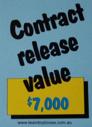 PARTS ONLY - Rockology Board Game - (1) $7,000 Contract Release Only