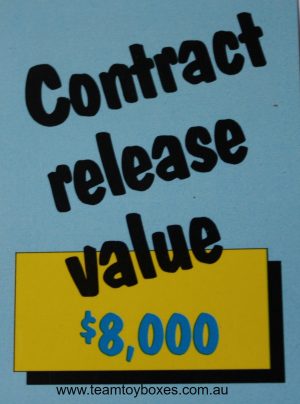 PARTS ONLY - Rockology Board Game - (1) $8,000 Contract Release Only