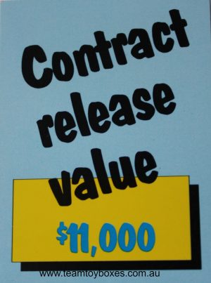 PARTS ONLY - Rockology Board Game - (1) $11,000 Contract Release Only