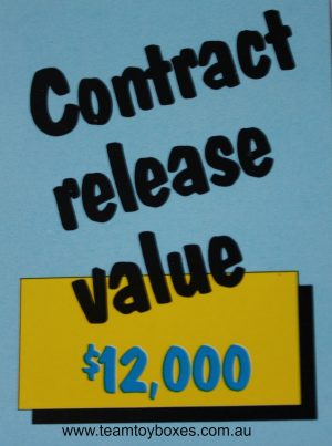 PARTS ONLY - Rockology Board Game - (1) $12,000 Contract Release Only