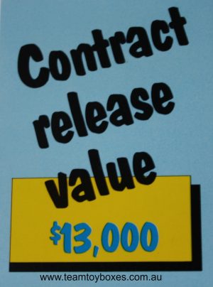 PARTS ONLY - Rockology Board Game - (1) $13,000 Contract Release Only