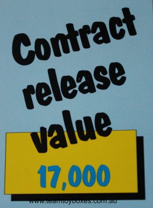 PARTS ONLY - Rockology Board Game - (1) $17,000 Contract Release Only