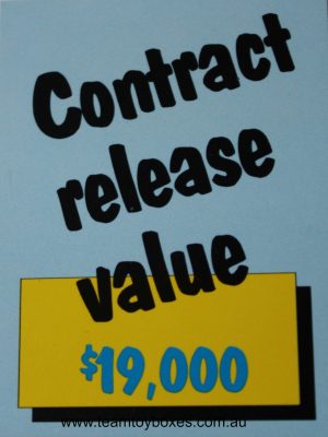 PARTS ONLY - Rockology Board Game - (1) $19,000 Contract Release Only