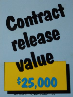 PARTS ONLY - Rockology Board Game - (1) $25,000 Contract Release Only
