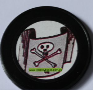 PARTS ONLY - Rockology Board Game - (1) Jolly Roger Disc Only