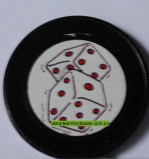 PARTS ONLY - Rockology Board Game - (1) The High Rollers Disc Only