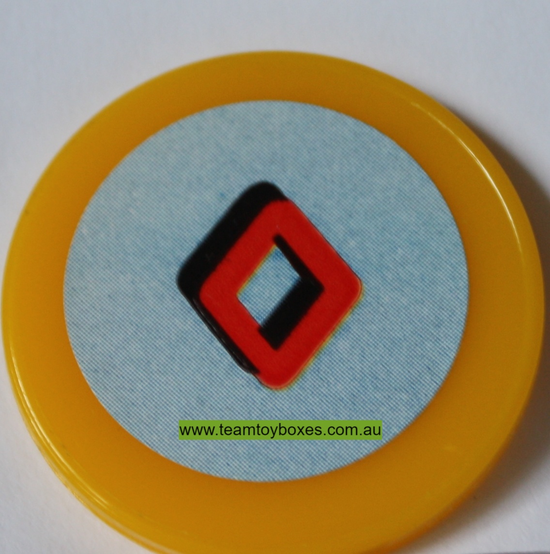 PARTS ONLY - Rockology Board Game - (1) Letter O Gold Disc Only