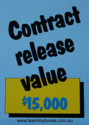 PARTS ONLY - Rockology Board Game - (1) $15,000 Contract Release Only