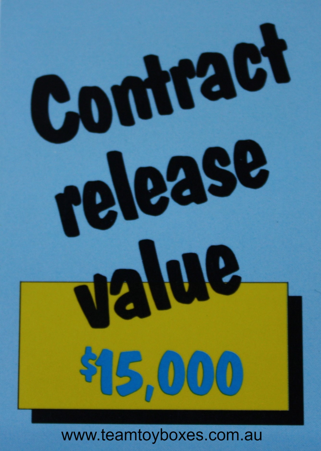 PARTS ONLY - Rockology Board Game - (1) $15,000 Contract Release Only
