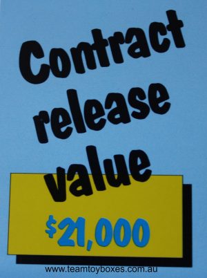 PARTS ONLY - Rockology Board Game - (1) $21,000 Contract Release Only