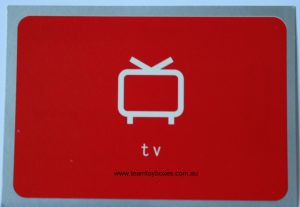 PARTS ONLY - E! Entertainment Trivia Board Game - (1) Pack 55 Television Question Cards Only