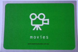 PARTS ONLY - E! Entertainment Trivia Board Game - (1) Pack 55 Movie Question Cards Only